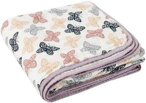 ZPECC 47x47 Inches Thicker Muslin Toddler Blanket