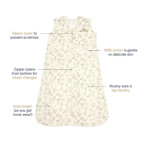 HALO SleepSack 100 Cotton Swaddle Blanket for 6-12 Months