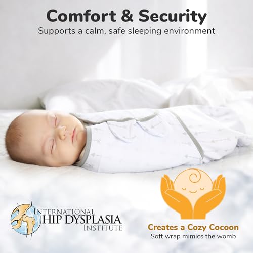 Mama Cheetah Organic Baby Swaddle Blanket 3-Pack Grey