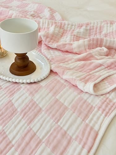 Ultra Soft Cozy Cotton Muslin Swaddle Blanket 41x41