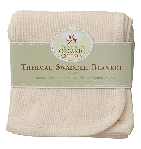 TL Care 30 X 40 Thermal Waffle Swaddle Blanket for Babies