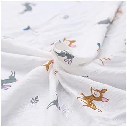 TATA AMG Organic Muslin Baby Swaddle Blanket - 47x47