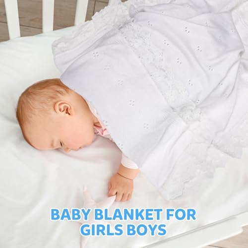 Runeaoys Swaddling Blanket with Heart Design for Baby Girls and Boys 1
