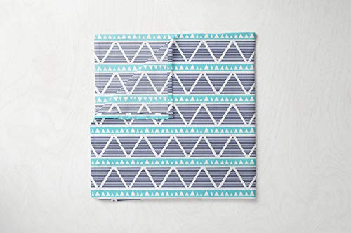Bacati Liam Aztec Swaddling Blankets 4 Piece Cotton Muslin