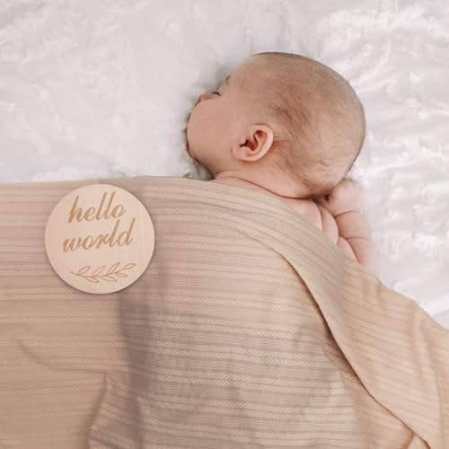 DRESHOW Baby Swaddle Blankets for Girls 4PCS Set