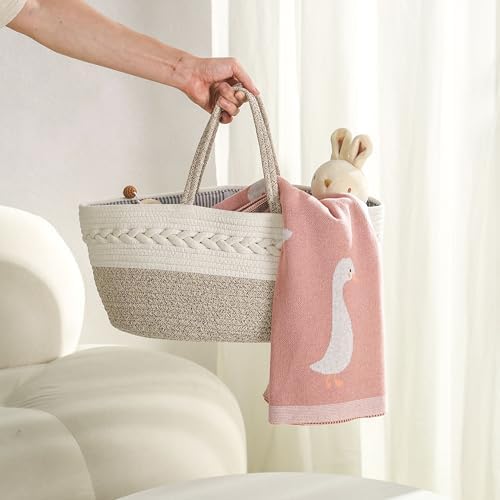 Loyfoky Baby Blanket 100 Cotton Swaddle 40x30in Pink