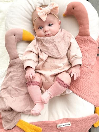 Wimist Baby Lovey Blanket Soft Goose Toy 0-6 Months