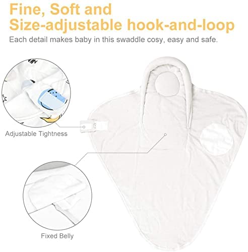 Knirose Baby Swaddle Blanket - 0-3 Months