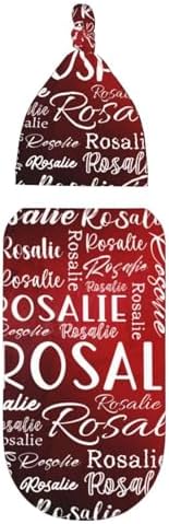 Personalized Baby Swaddle Set With Name and Hat 1