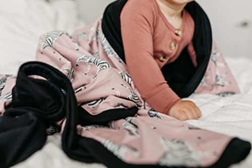 Copper Pearl Zella Three-Layer Baby Blanket - 46x46 Soft Breathable
