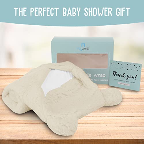 BlueMello Baby Swaddle Blanket - Ultra Soft Plush Swaddle Wrap