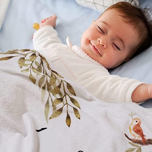 Yoothy Woodland Baby Monthly Milestone Blanket 1