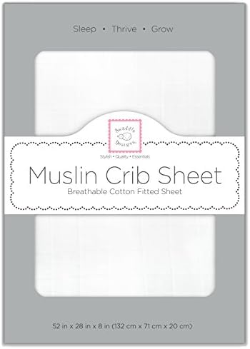 SwaddleDesigns Softest Cotton Muslin Swaddling Blanket