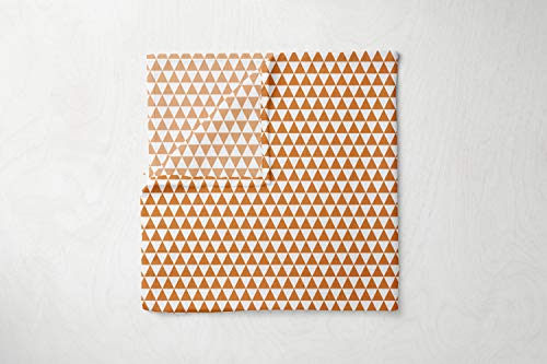 Bacati Liam Aztec Swaddling Blankets 4 Piece Cotton Muslin