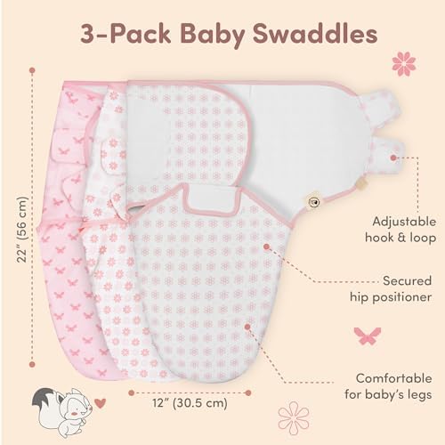 Sweety Fox 3-Pack Organic Baby Sleep Sacks