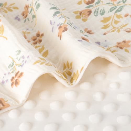 Knirose Reversible Baby Swaddle Blanket 30x41 Inches