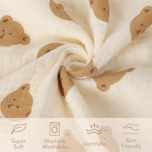 Knirose Fluffy-Backed Swaddle Blanket for Newborn Baby