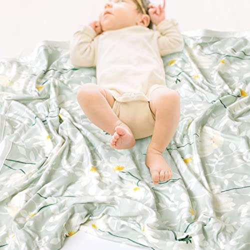 GRSSDER Swaddle Blanket 2 Pack for Baby Girls