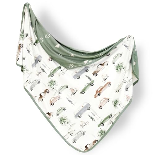 GRSSDER Baby Swaddle Blanket Soft Jersey Knit 34x44 Inches