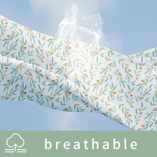 CoolaPeach 3 Pack Muslin Swaddle Blankets for Baby Boys and Girls