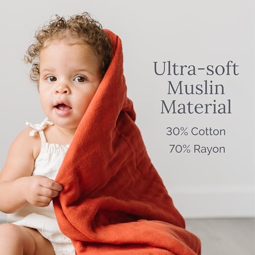 Natemia Muslin Blanket - Organic 47x47 Unisex