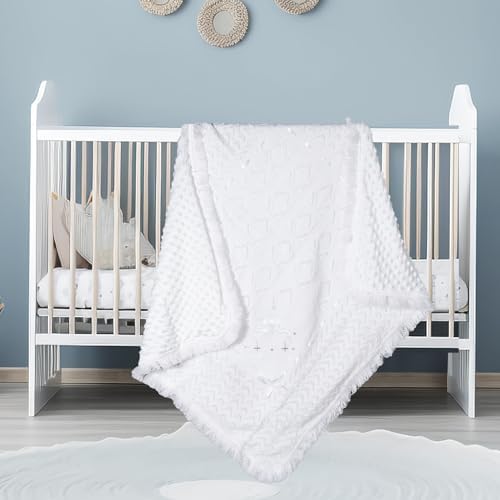 Runeaoys Baby Blanket Swaddle Shawl for Baptism Christening Gifts