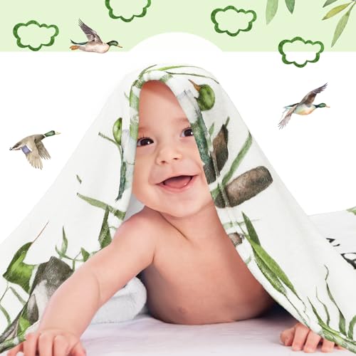Preboun Mallard Duck Growth Chart Blanket 40x60