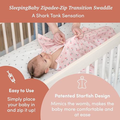 SleepingBaby Zipadee-Zip Transition Swaddle Snuggle Strap
