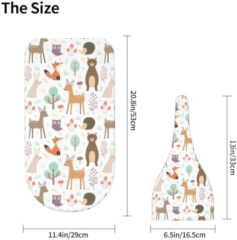 Sozzjile Deer Swaddle Blanket with Beanie Set for Newborn