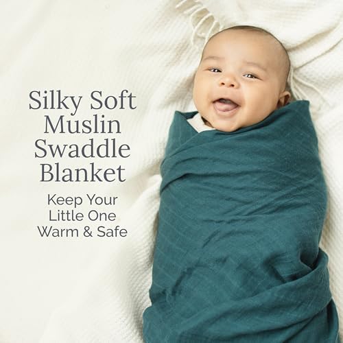 Natemia Muslin Blanket - Organic 47x47 Unisex