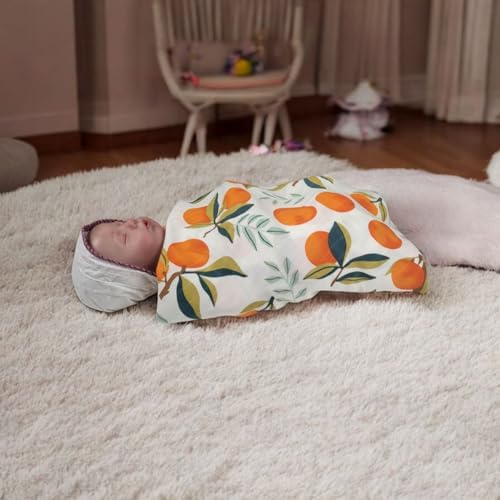 ZandH Global 4pc Clementine Muslin Swaddle Set