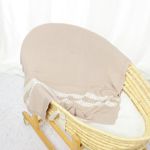 Mimixiong 100 Cotton Baby Blanket 40x30 Inch 1