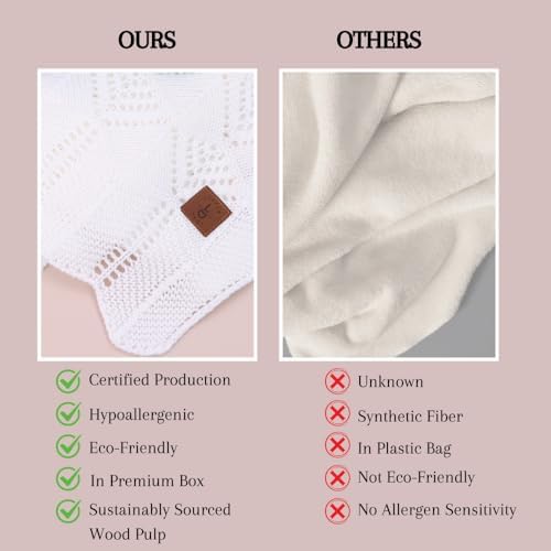 Little Dedi Hypoallergenic Blanket - 30x40 Inches Green Thermal-Regulating