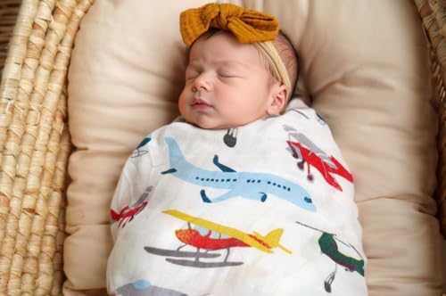 CHUNGEL Essentials Swaddle Blanket 47x47 for Baby Boy