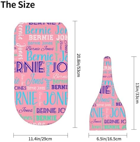 Personalized Baby Swaddle Set with Name and Hat 1