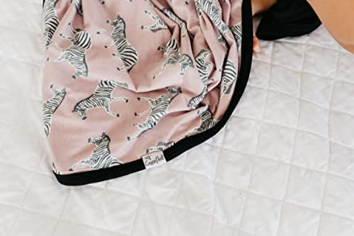 Copper Pearl Zella Three-Layer Baby Blanket - 46x46 Soft Breathable