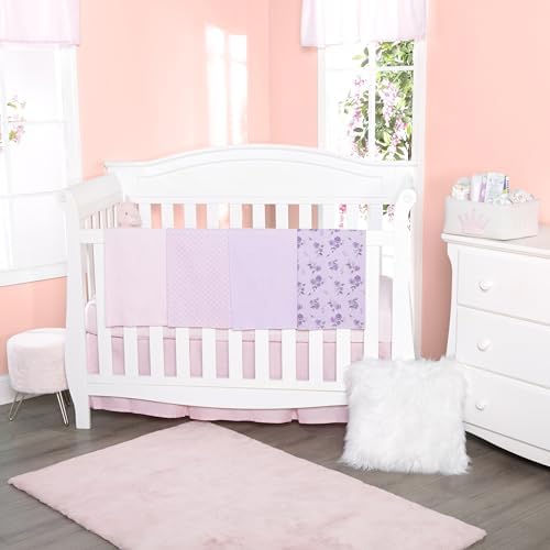 EVERYDAY KIDS Soft Flannel Swaddle Blanket Set for Newborn Baby Girls