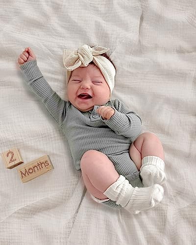 Meowcards Muslin Swaddle Blanket - 47x47 Inches Boho Style Unisex Newborn Essentials
