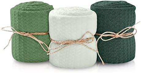First Landings Newborn Swaddle Blankets - 3-Pack Gender Neutral 16x64