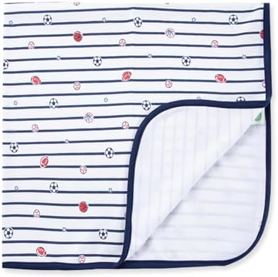 Little Me Baby Swaddling Blanket for Boys 30x27 Inches