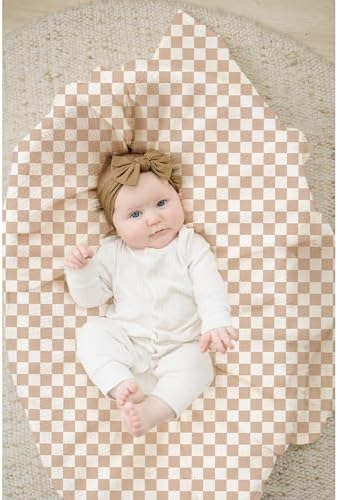 Konssy 3 Pack Muslin Swaddle Blankets for Newborn 1