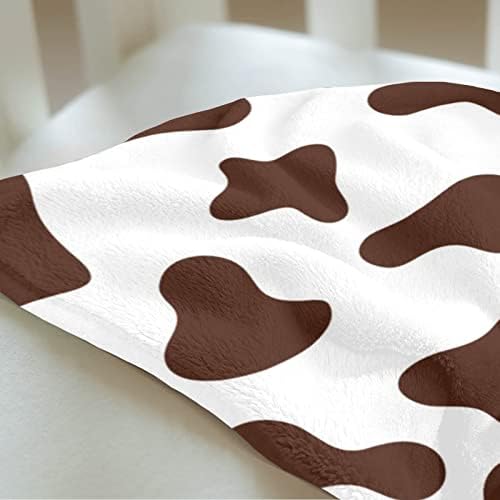 Deven Personalized Baby Blanket with Cowboy Boot Print 30x40 in