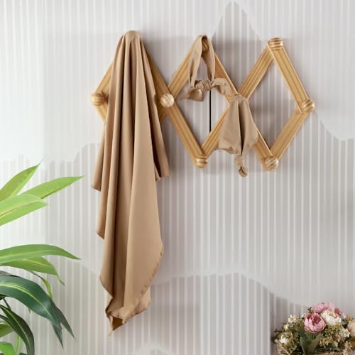 TANOFAR 4-Pack Newborn Swaddle Blanket Set Brown