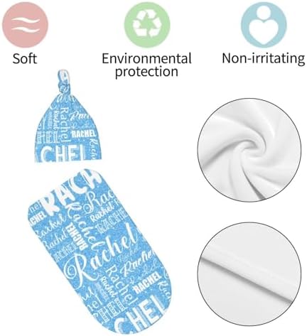 Personalized Baby Swaddle Set With Name