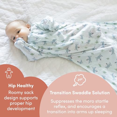 SleepingBaby Zipadee-Zip Transition Swaddle and Snuggle Strap Set