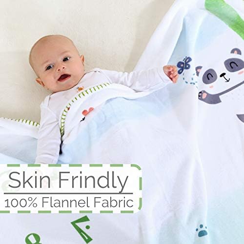 InnoBeta Baby Monthly Milestone Blanket Panda Design