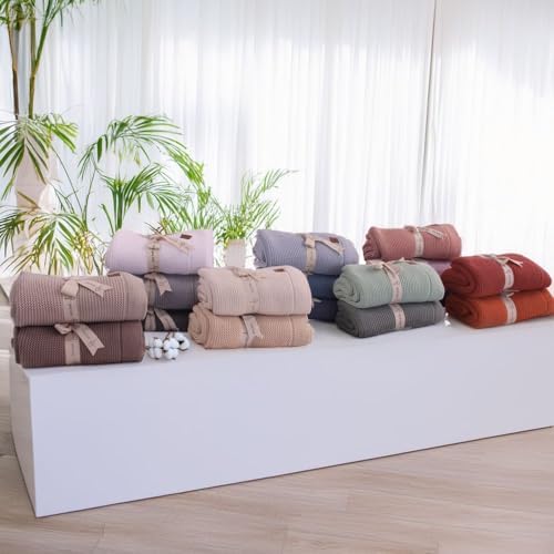 100 Organic Cotton Baby Blanket - Soft Neutral 30x40