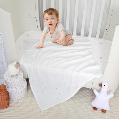 Wugugu Baby Blanket Ultra Soft Swaddle 30x40 Inch