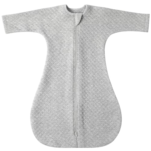 Cozy Baby Sleep Sack with Sleeves for 3-6 Months