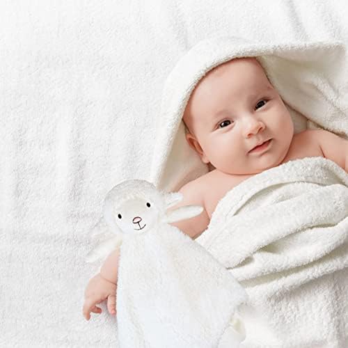 Doindute Baby Lamb Security Blanket 14 Inches Plush Sheep Lovey